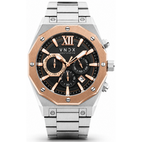 VNDX Amsterdam VNDX Wise Man Steel Silver Rose Gold MS11885-TR horloge