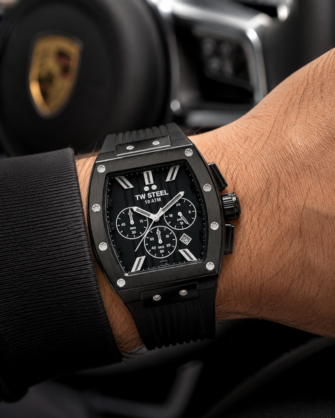 TW Steel TW Steel TO4 Tonneau chronograaf horloge 42 mm