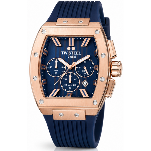 TW Steel TWTO3 Tonneau chronograaf horloge 42 mm