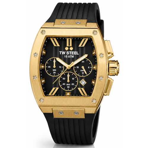 TW Steel TWTO2 Tonneau chronograaf horloge