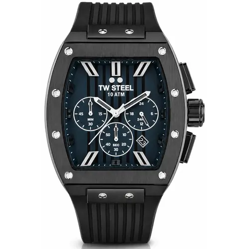 TW Steel TWTO4 Tonneau chronograaf horloge 42 mm