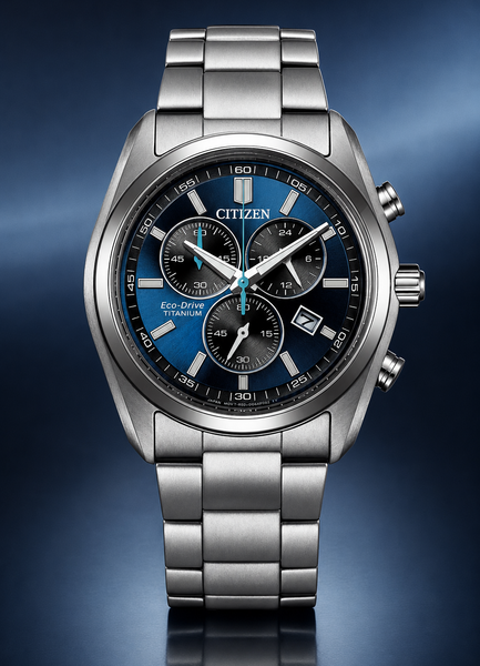 Citizen Citizen AT2590-59L Super Titanium Eco-Drive horloge 40 mm