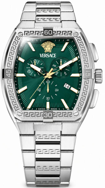 Versace Versace VESP01025 Sporty Tonneau Greca horloge 44 mm