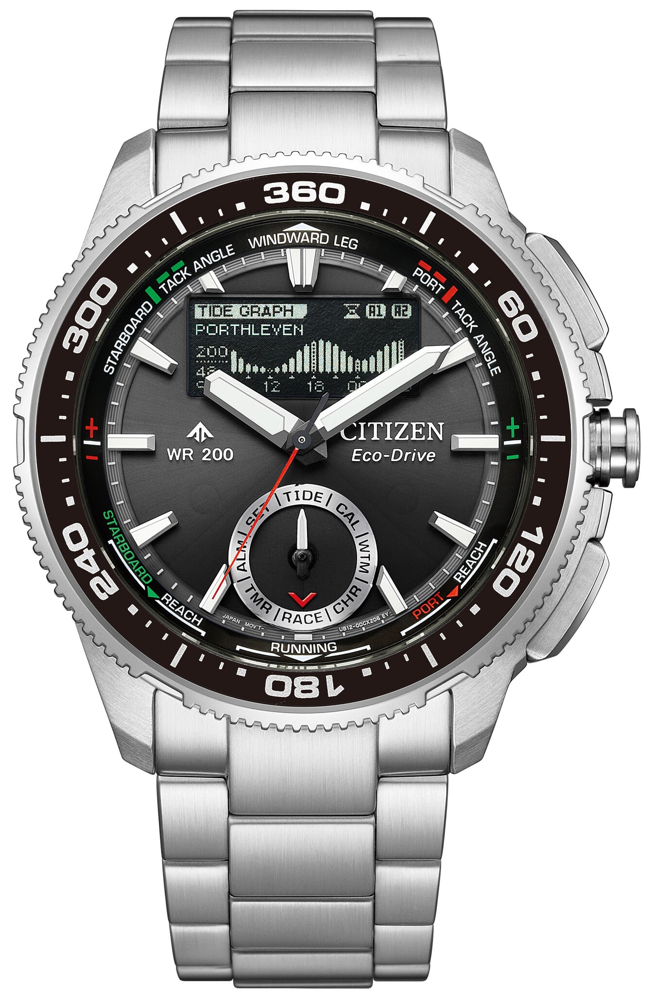 CITIZEN PROMASTER Eco-Drive 腕時計 本体 Citizen JV3001-53E Promaster Wave Tracker horloge