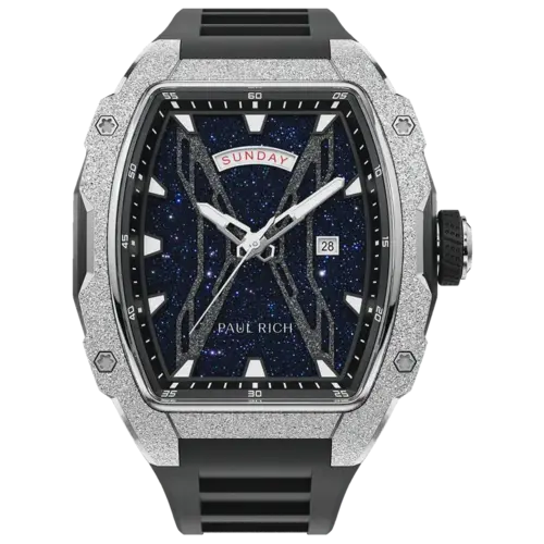 Paul Rich Astro Day & Date Abyss Silver FAS12 horloge DEMO