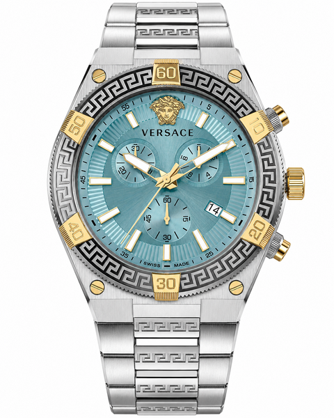 Versace Versace VESO01223 Sporty Greca horloge 46 mm