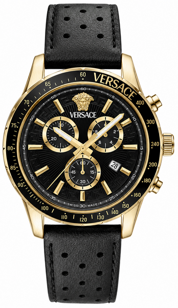 Versace Versace VEZCA0224 Sport Chrono herenhorloge 44 mm