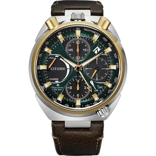 Citizen AV0104-06W Promaster Land Flyback Tsuno 50th Anniversary horloge