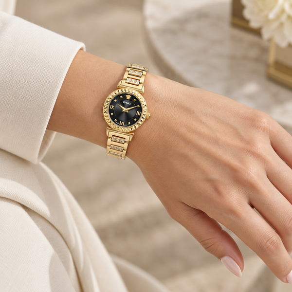 Versace Versace VEGFA0825 Mini Vanity dames horloge 27 mm