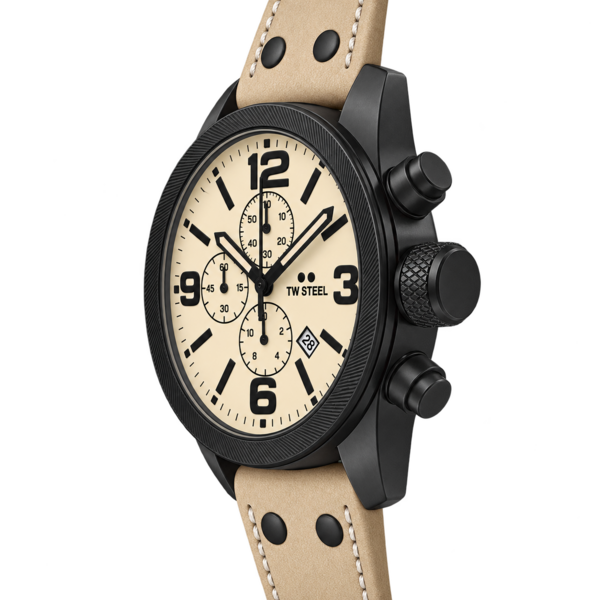 TW Steel TW Steel TW CS117 New Canteen Chronograaf herenhorloge 45 mm