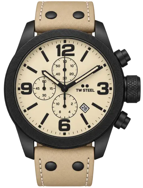 TW Steel TW Steel TW CS117 New Canteen Chronograaf herenhorloge 45 mm