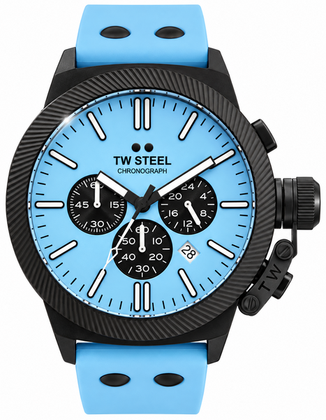 TW Steel TW Steel TW CS129 New Canteen Chronograaf herenhorloge 45 mm