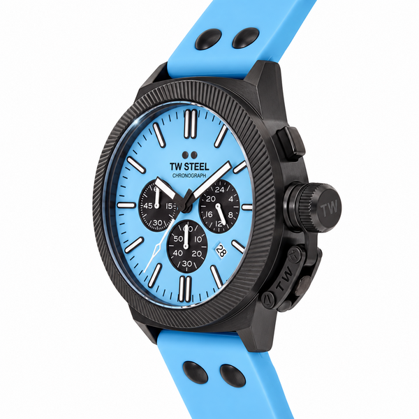 TW Steel TW Steel TW CS129 New Canteen Chronograaf herenhorloge 45 mm