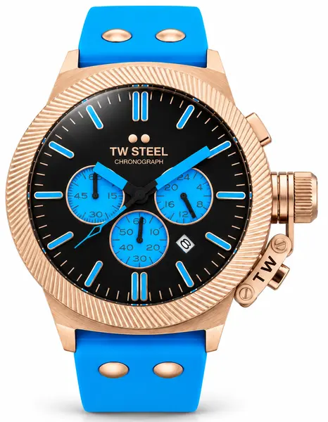 TW Steel TW Steel TWCS133 New Canteen Chronograaf herenhorloge 45 mm