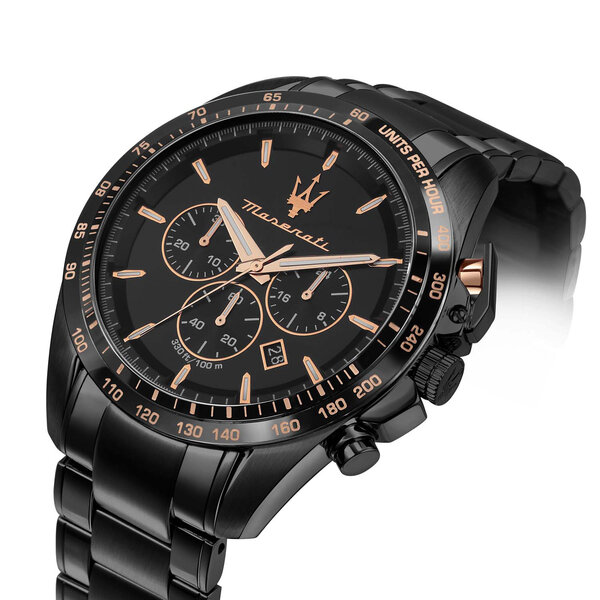 Maserati R8873612048 Traguardo chronograaf horloge 45 mm