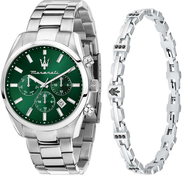 Maserati Maserati R8853151036 Attrazione herenhorloge 43 mm