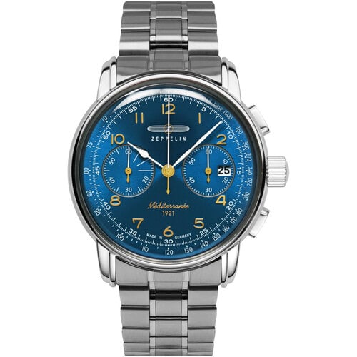 Zeppelin 9670MB-3 Méditerranée chronograaf horloge