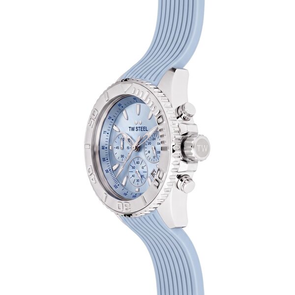 TW Steel TW Steel TWVA9 Vanceur Diver Ice Blue chronograaf horloge