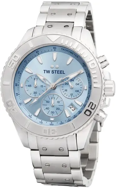 TW Steel TW Steel TWVA10 Vanceur Diver Ice Blue chronograaf horloge
