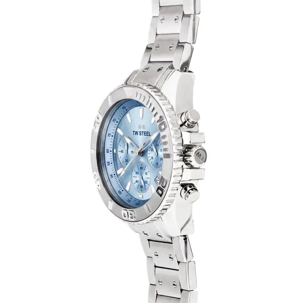 TW Steel TW Steel TWVA10 Vanceur Diver Ice Blue chronograaf horloge