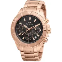 TW Steel TW Steel TWVA12 Vanceur Diver Rose Noir chronograaf horloge