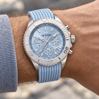 TW Steel TW Steel TWVA9 Vanceur Diver Ice Blue chronograaf horloge
