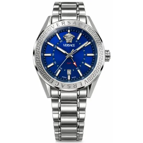 Versace VEAFA0424 V-Code GMT horloge 42 mm