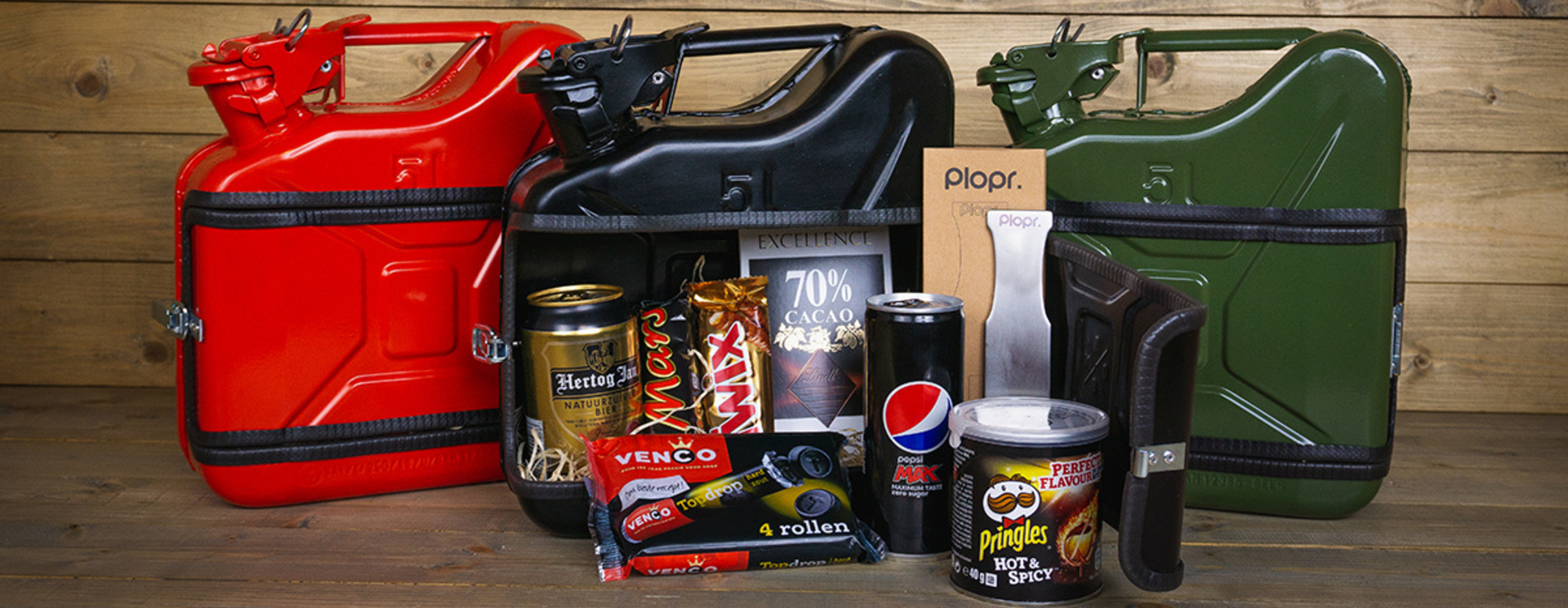 Jerrycan 5L Kerstpakket zwart