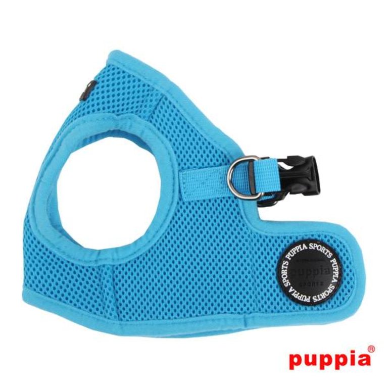 Puppia Harnais Puppia Soft Harness B Bleu Ciel