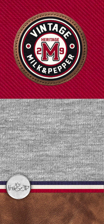 Milk & Pepper Imperméable Milk&Pepper Preppy Red