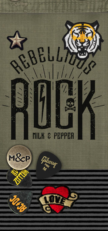 Milk & Pepper Pull Sweat Milk&Pepper Backstage