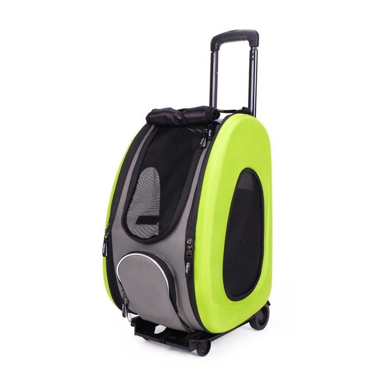 Ibiyaya EXCLU WEB - Poussette Ibiyaya Trolley 4 in 1 Vert/Lime