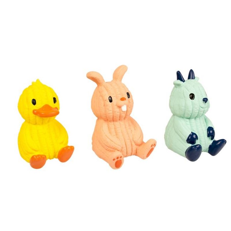 Jouet Duvo Latex Chèvre Poussin Lapin