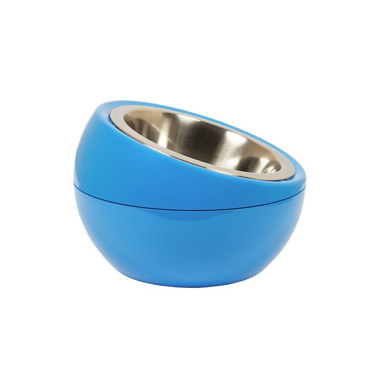 Hing Designs Gamelle Hing Design Dome Bowl Bleu Small