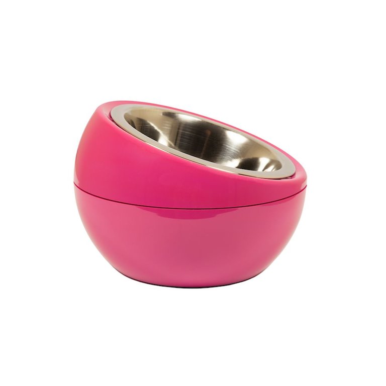 Hing Designs Gamelle Hing Design Dome Bowl Rose Small