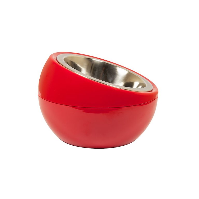 Hing Designs Gamelle Hing Design Dome Bowl Rouge Small