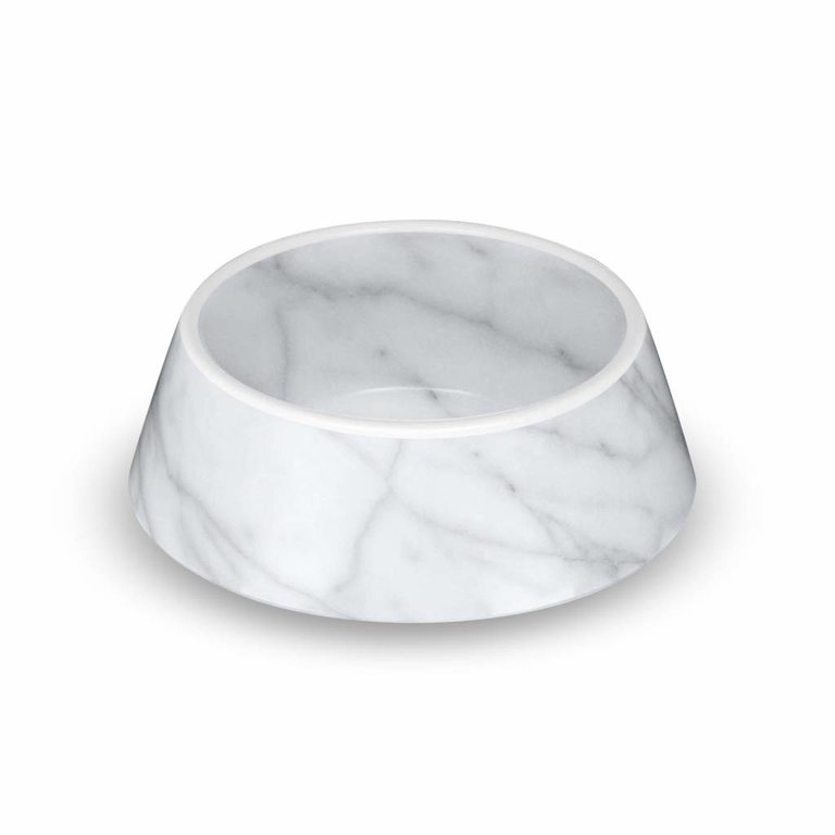 The Toutou Gamelle Carrara Marbre Medium