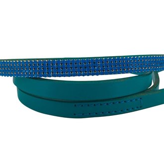 Collier Diamond Dogs 4 Rangées Swarovski Pétrole Collier Diamond Dogs 4 Rangées Swarovski Pétrole