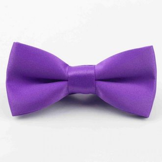 The Toutou Noeud de Papillon en Soie Mauve The Toutou Noeud de Papillon en Soie Mauve