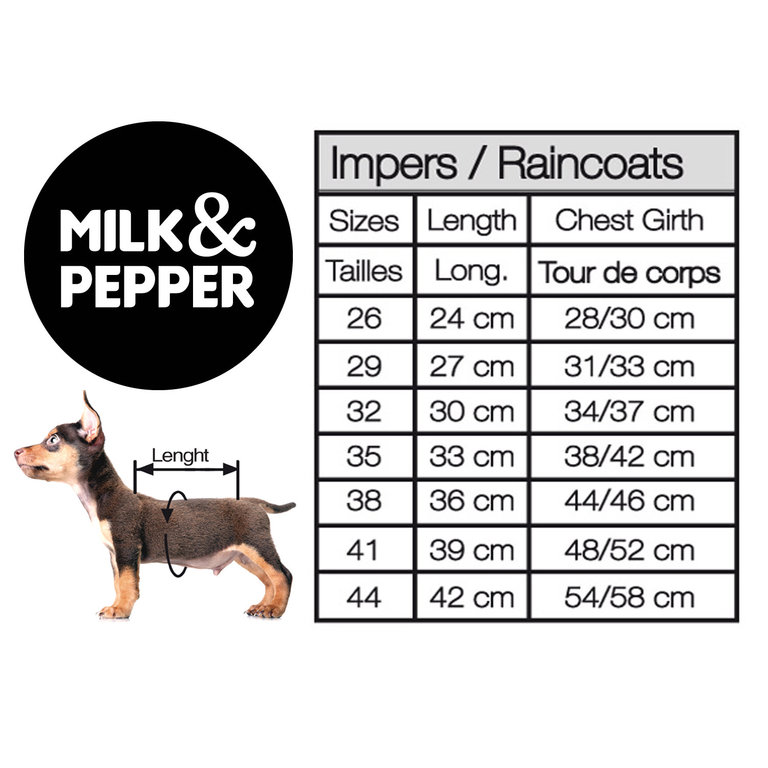 Milk & Pepper Imperméable Milk&Pepper Molokai