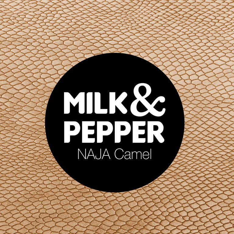 Milk & Pepper Laisse Milk&Pepper Naja Camel