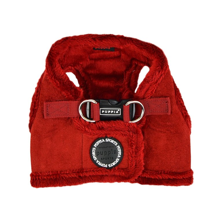 Puppia Harnais Puppia Winter B Terry Rouge