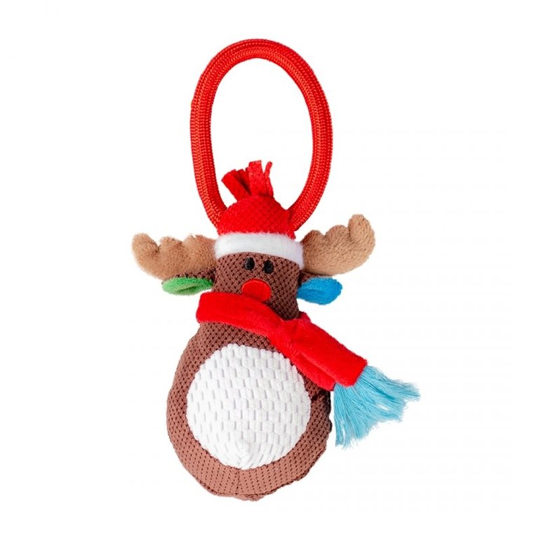 Jouet Noël Renne avec Corde