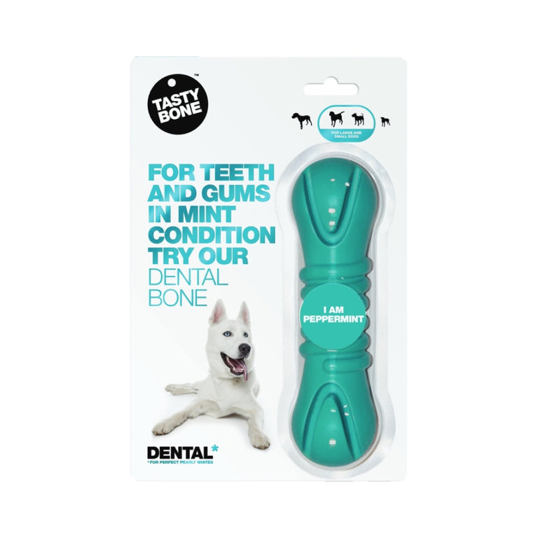 Jouet Dentaire Tasty Bone Dental Menthe Poivrée