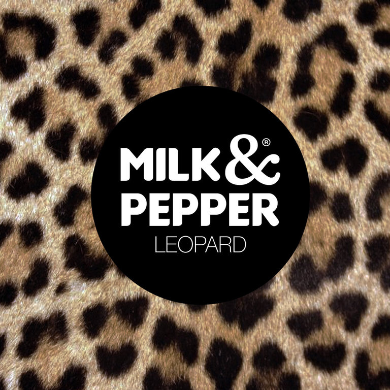 Milk & Pepper Collier Milk & Pepper Cuir Léopard