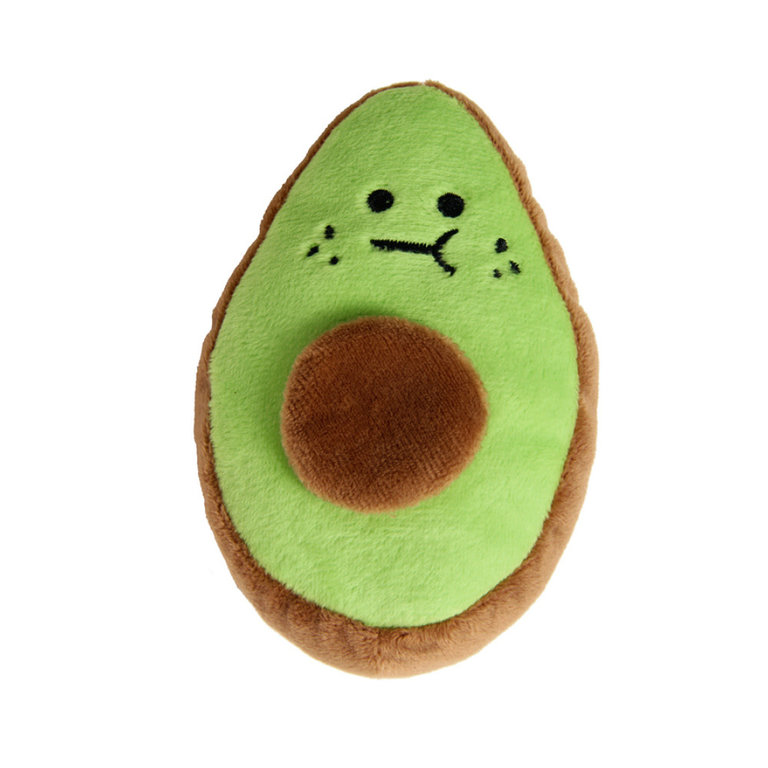 The Toutou Jouet Peluche Toutou Veggie Avocat Vert