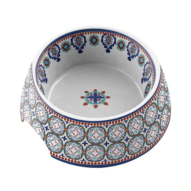 The Toutou Gamelle Moroccan Multicolor Medium