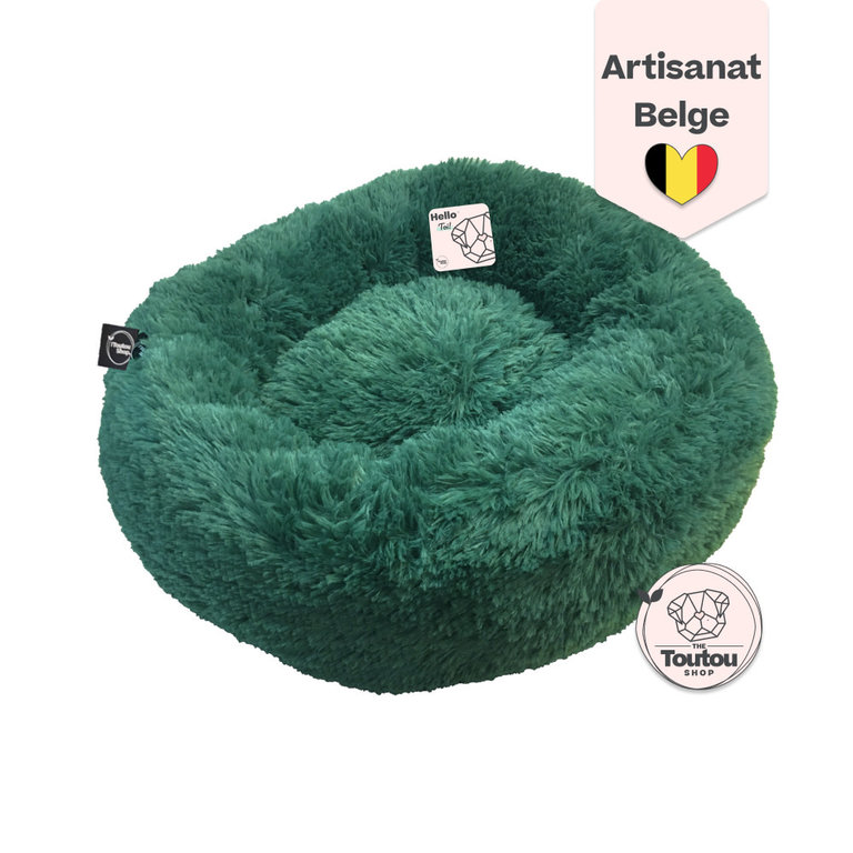 The Toutou Coussin Apaisant Vert Sapin