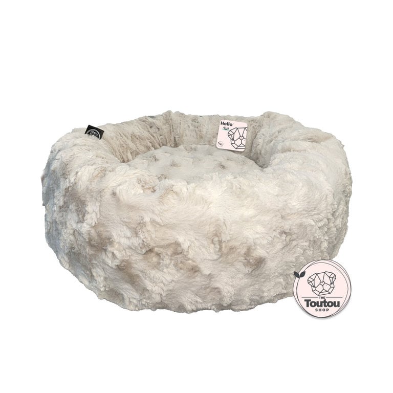 The Toutou Coussin Apaisant Pilou Bouclé Beige