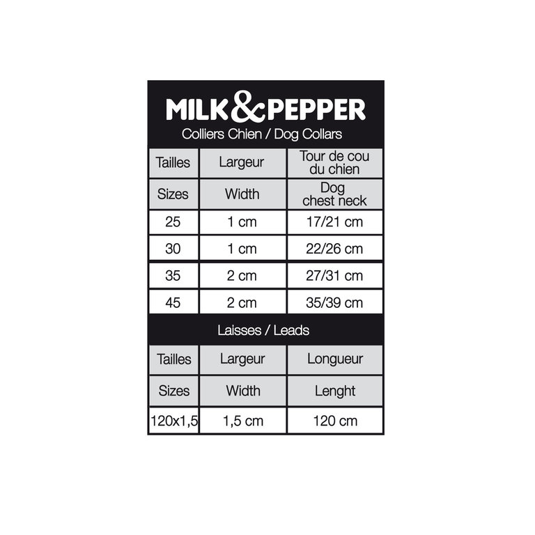 Milk & Pepper Collier Milk & Pepper Stardust Lagoon